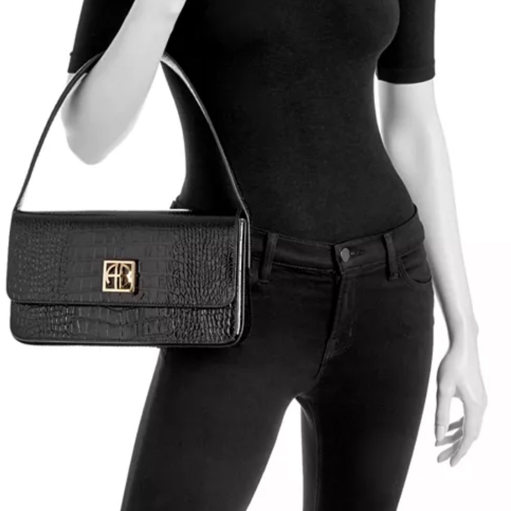 Anine Bing Elly shoulder bag in black!